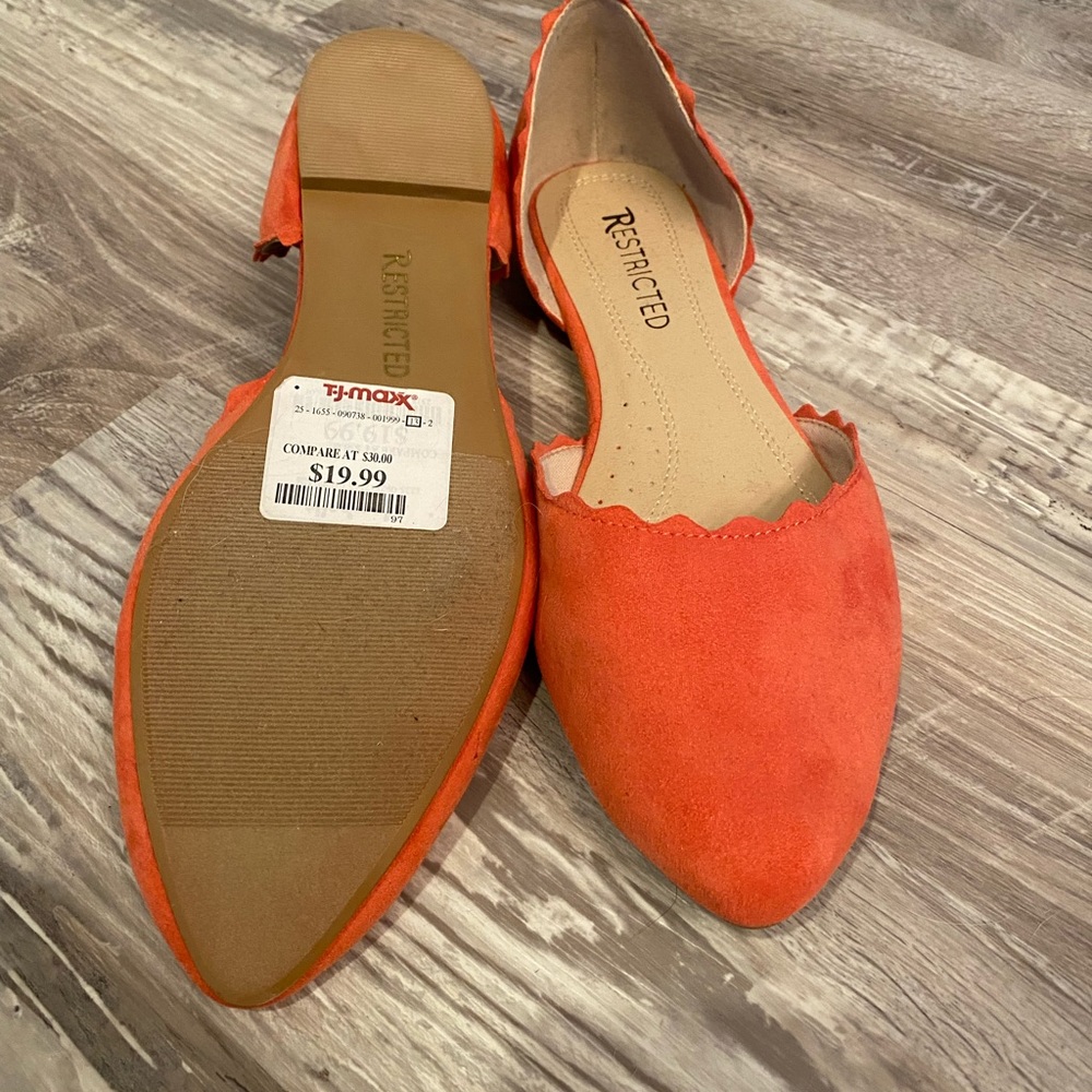 Peach TJmaxx Flats